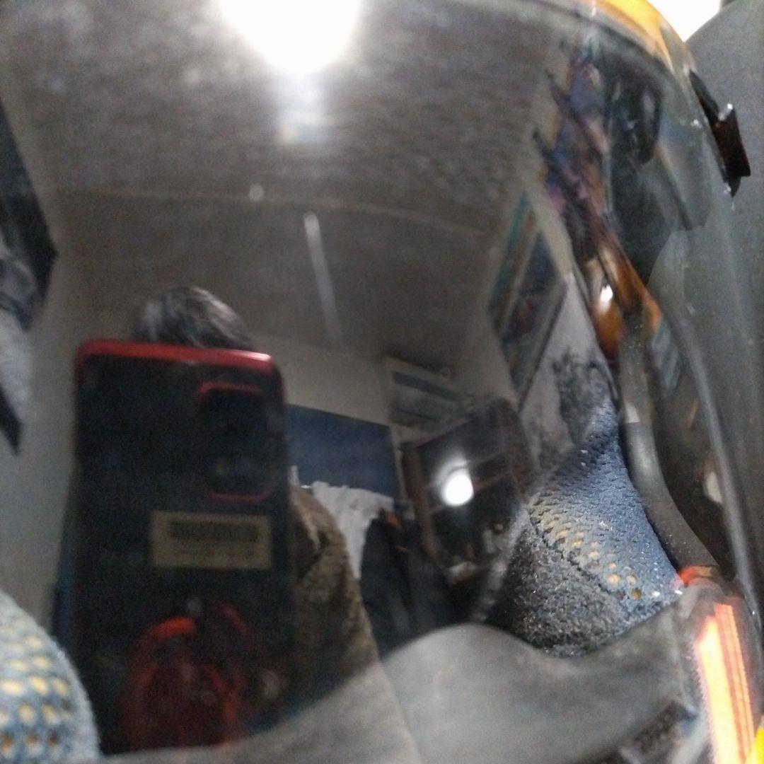 N*a様 Arai フルフェイスヘルメット イエロー　古いものなのでインテリア用