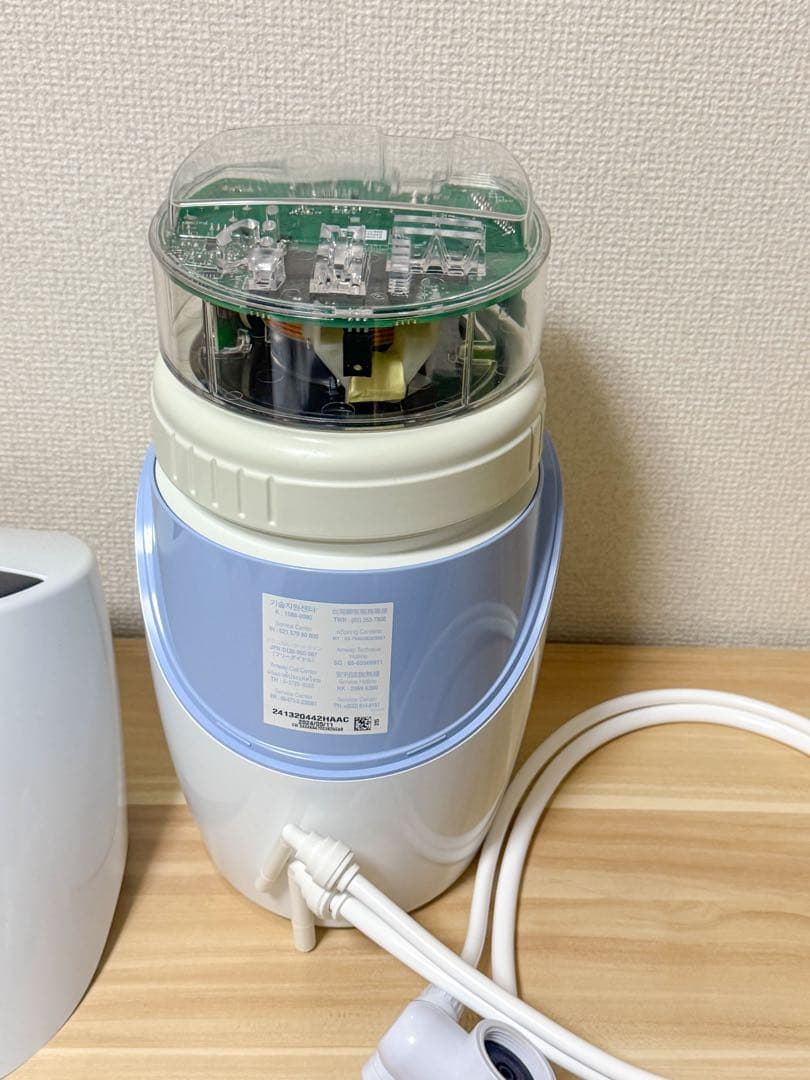アムウェイ eSpring 浄水器 II 交換用カートリッジ付き 動作