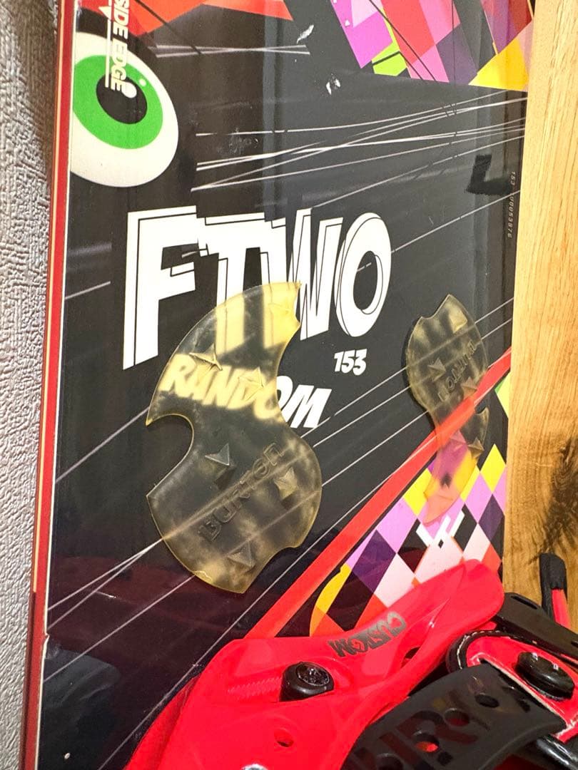 バートン【BURTON】CUSTOM FTWO スノーボード グラフィック