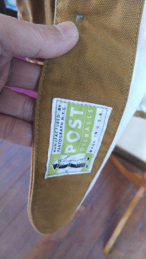 ポストオーバーオールズ スウィートベア Carhartt好きにも ブラウンダッグ