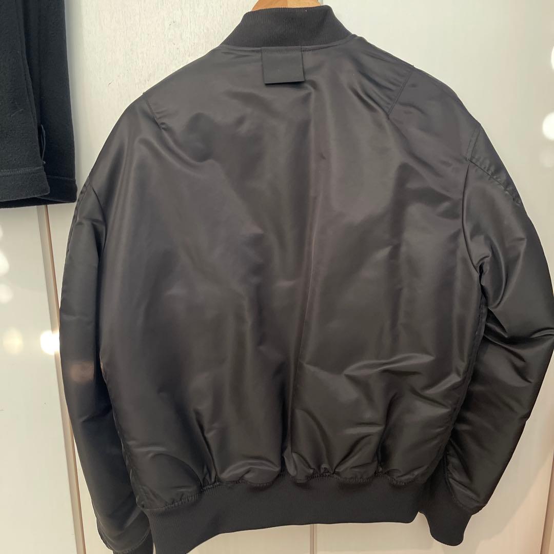 美品 +J ハイブリッドダウンオーバーサイズMA-1 ブルゾン M ユニクロ