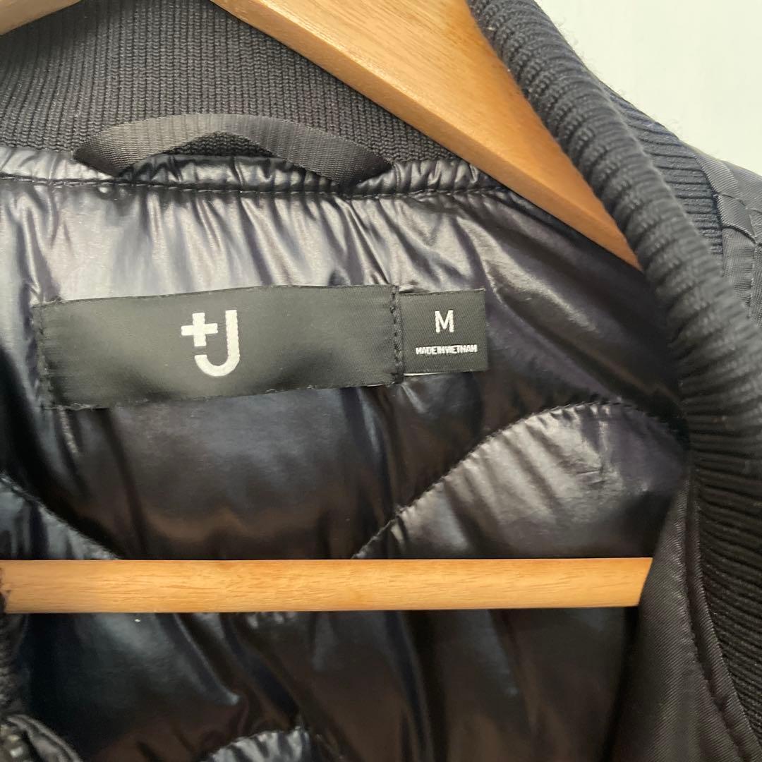 美品 +J ハイブリッドダウンオーバーサイズMA-1 ブルゾン M ユニクロ