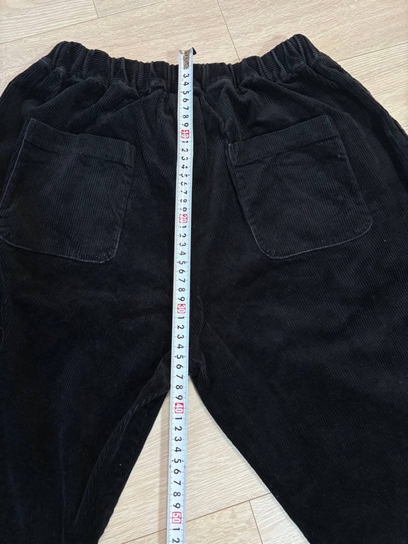 tandey オローネ バルーンパンツ コーデュロイ ブラック