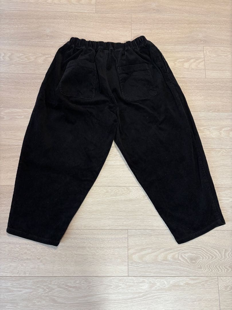 tandey オローネ バルーンパンツ コーデュロイ ブラック