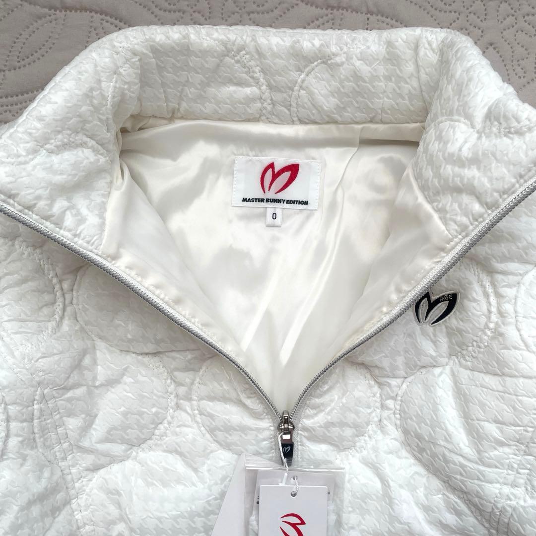 MASTER BUNNY EDITION ゴルフウエア　中綿ワンピースコート白