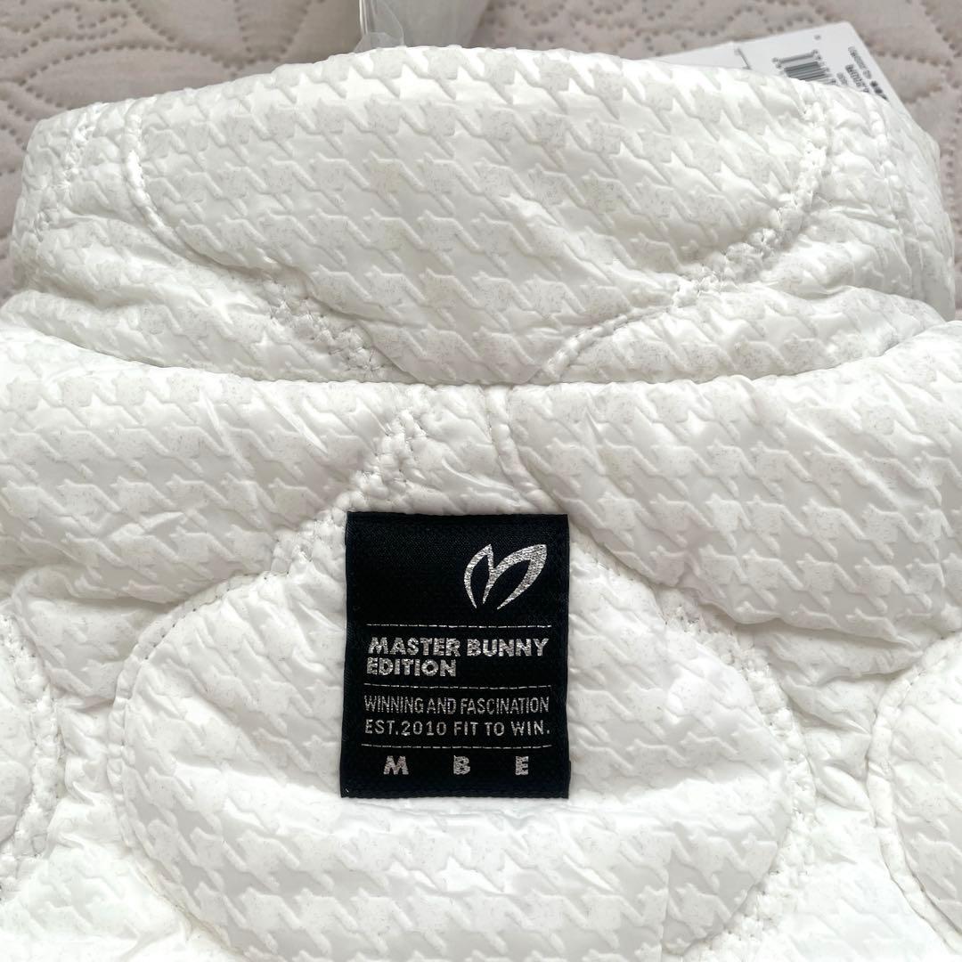 MASTER BUNNY EDITION ゴルフウエア　中綿ワンピースコート白
