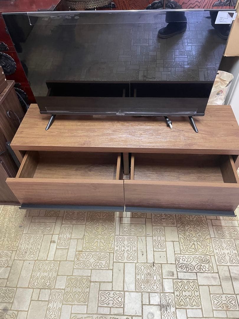 宮城県　伸縮　テレビ台