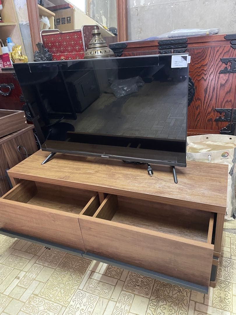 宮城県　伸縮　テレビ台