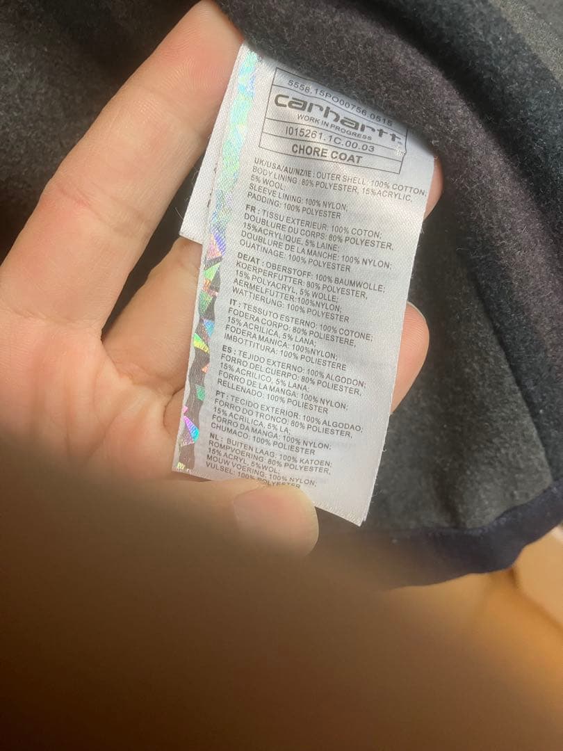 ジャケット・アウター Carhartt WIP CHORE COAT