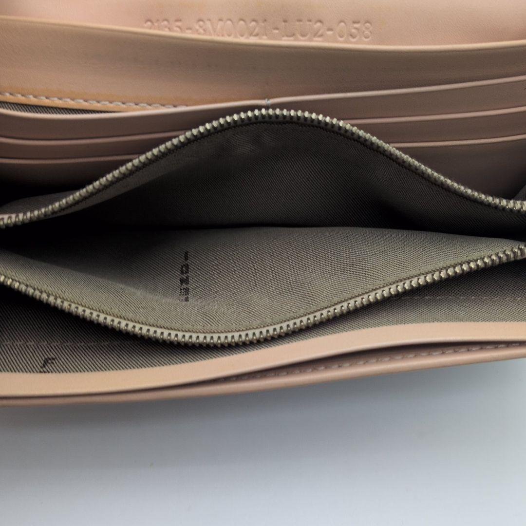 FENDI フェンディ 長財布 二つ折り ズッキーノFFゴールド金具マンマ