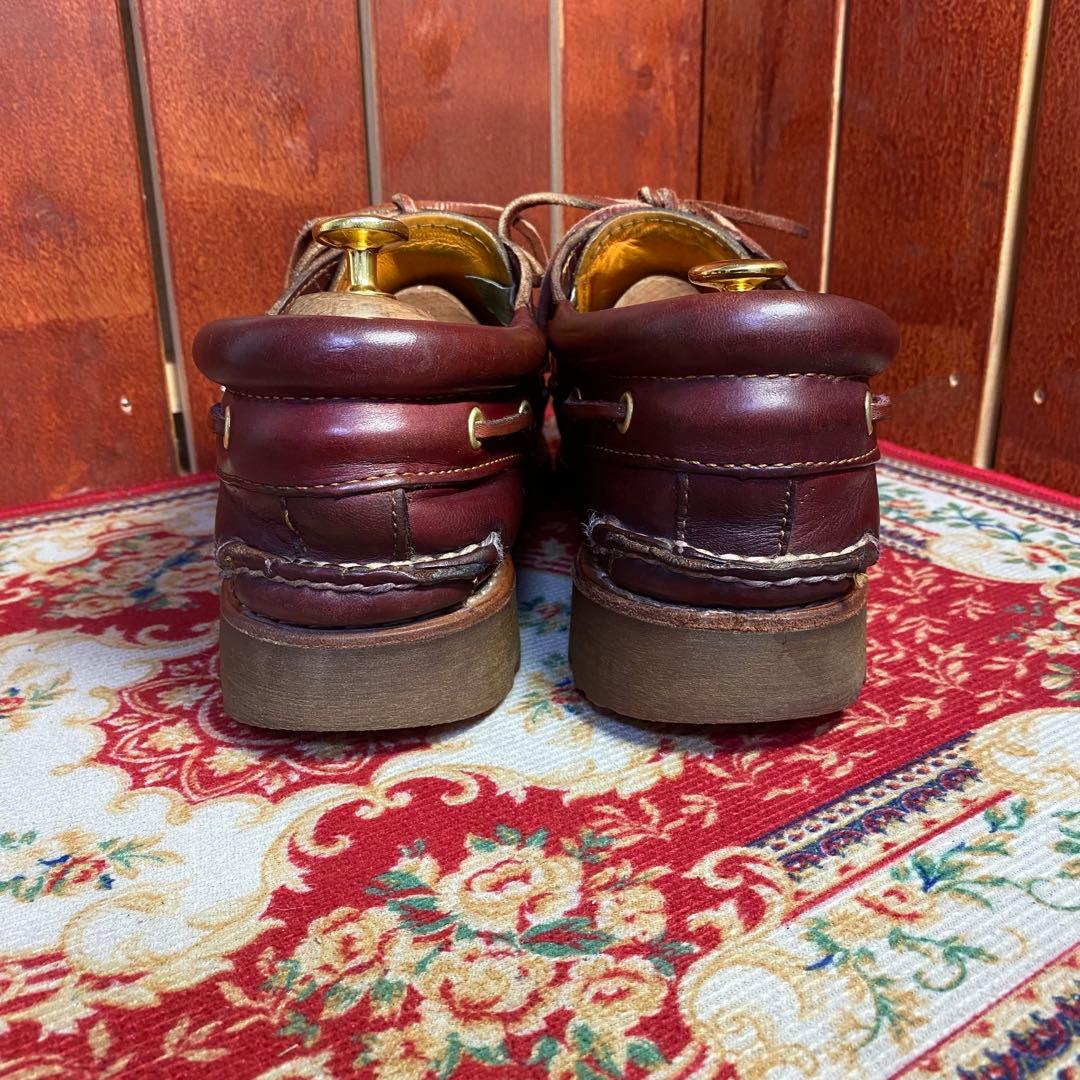 Timber land 3eyeデッキシューズ　モカシン　ボルドー　8