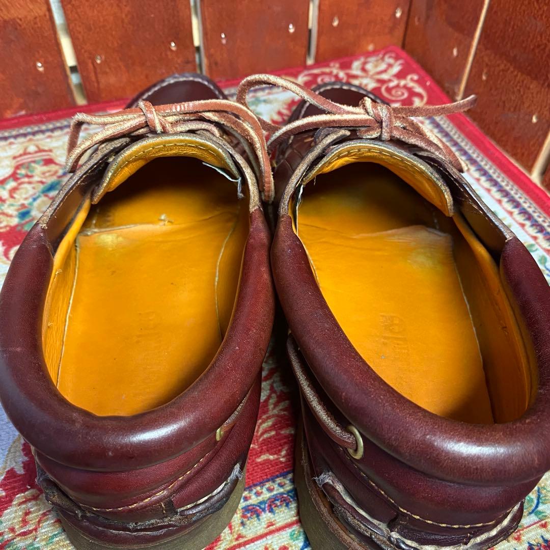 Timber land 3eyeデッキシューズ　モカシン　ボルドー　8