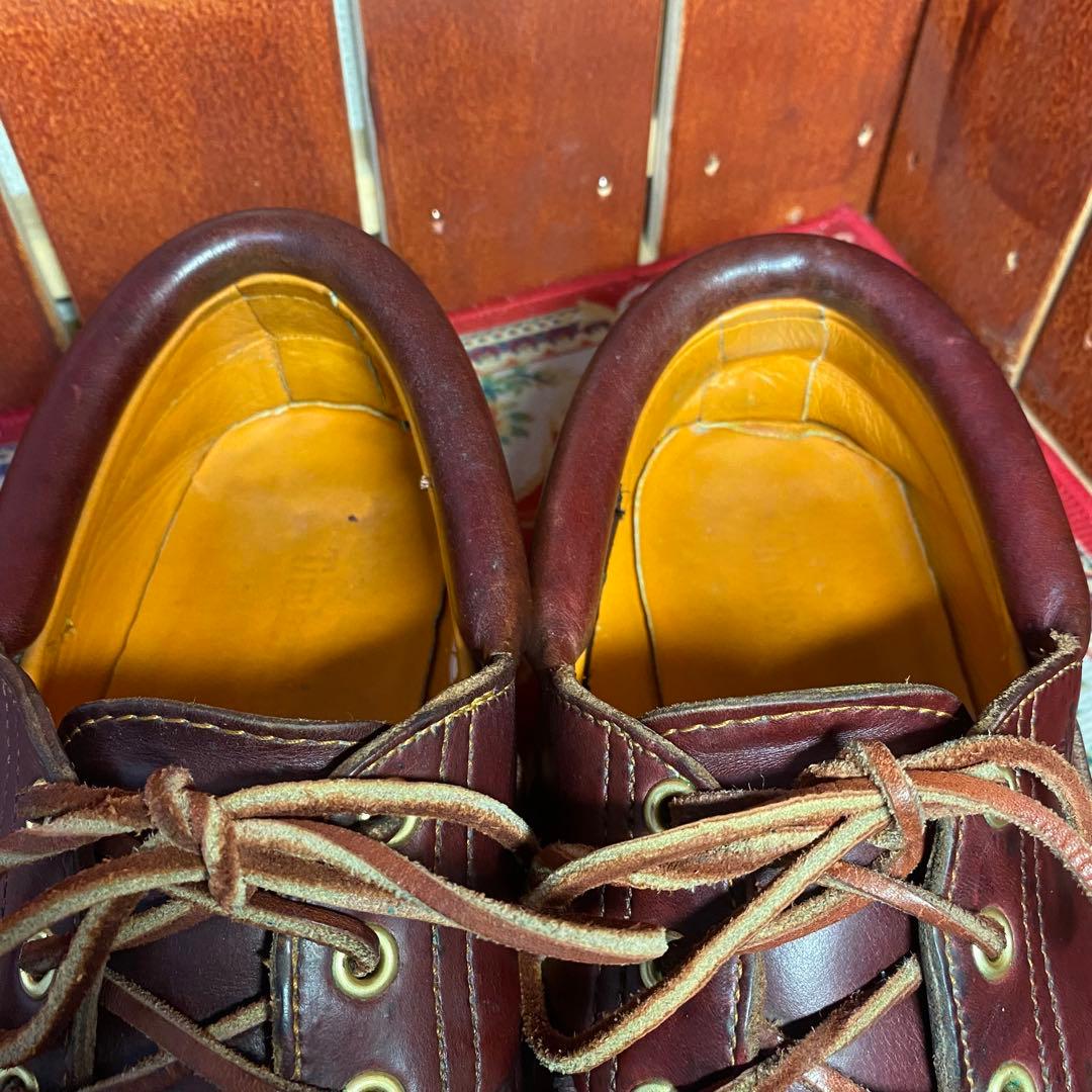 Timber land 3eyeデッキシューズ　モカシン　ボルドー　8