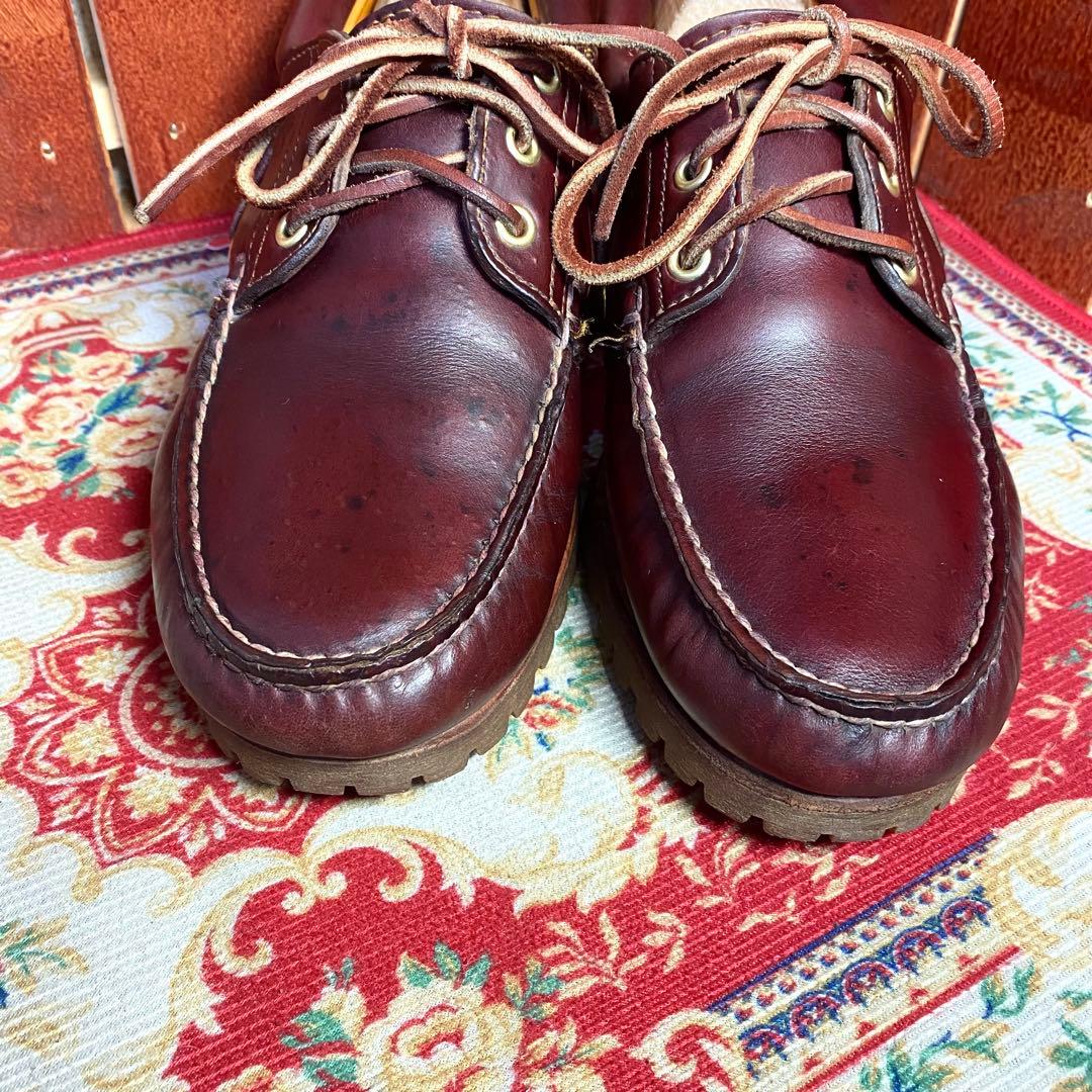 Timber land 3eyeデッキシューズ　モカシン　ボルドー　8