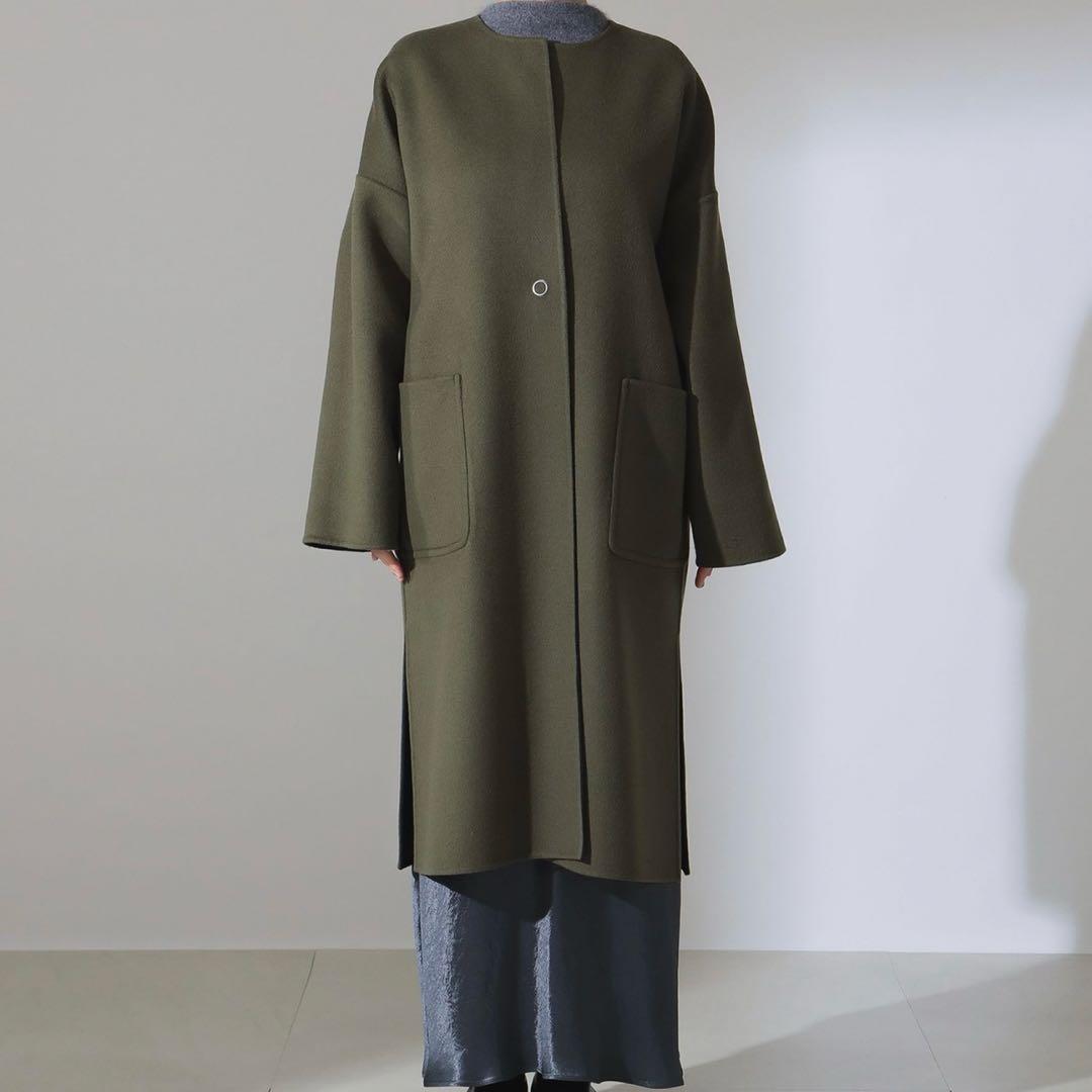 Demi-Lnxs BEAMS ビームス　リバーシブルコート　ネイビー✖︎カーキ