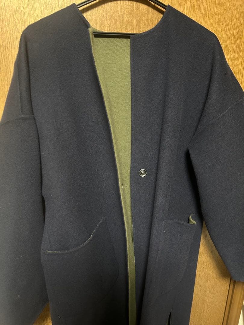 Demi-Lnxs BEAMS ビームス　リバーシブルコート　ネイビー✖︎カーキ