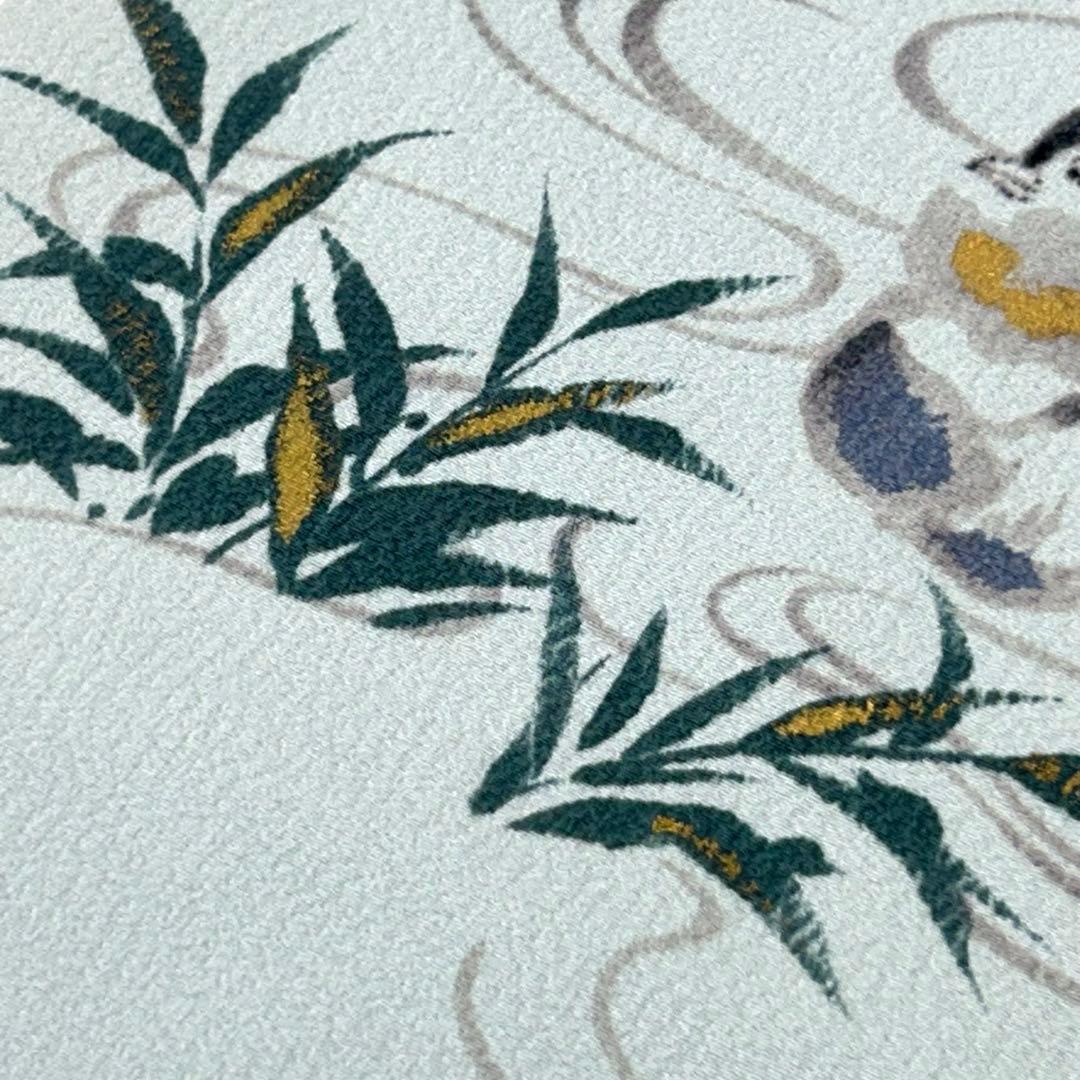 【着物と帯 時流】N2678s◇正絹 九寸名古屋帯◇山科春宣 愛ZECRA未使用