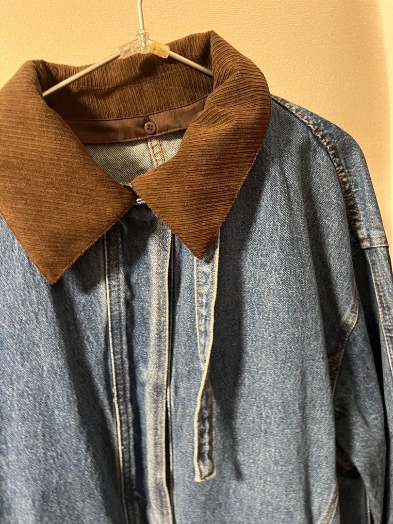 KBF 2WAYカラーデニムブルゾン