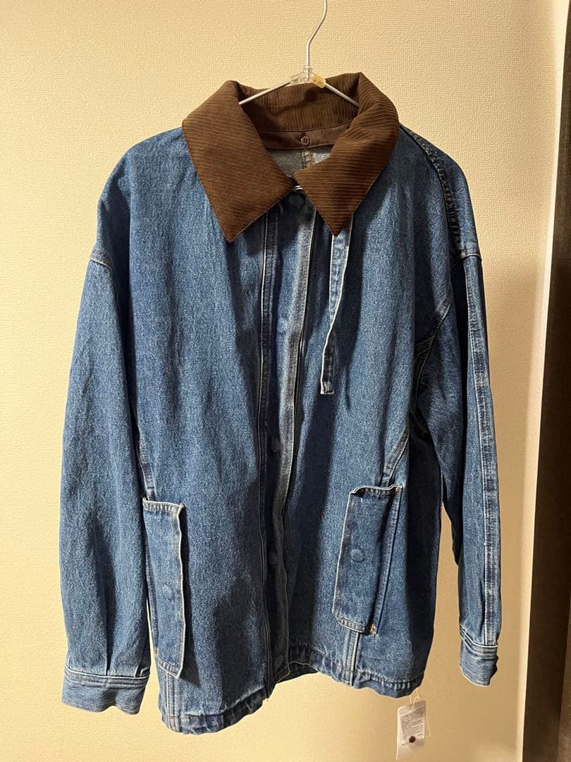 KBF 2WAYカラーデニムブルゾン