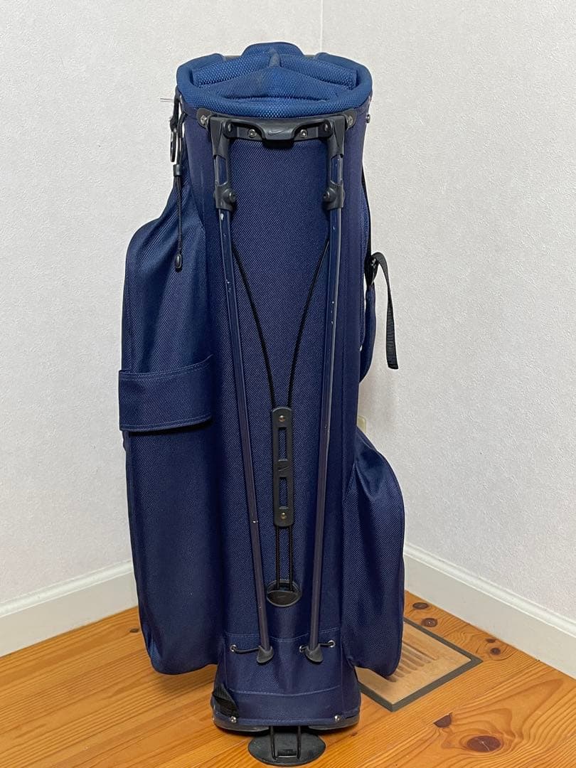 中古　Nike スタンド付きキャディバッグ 青/紺
