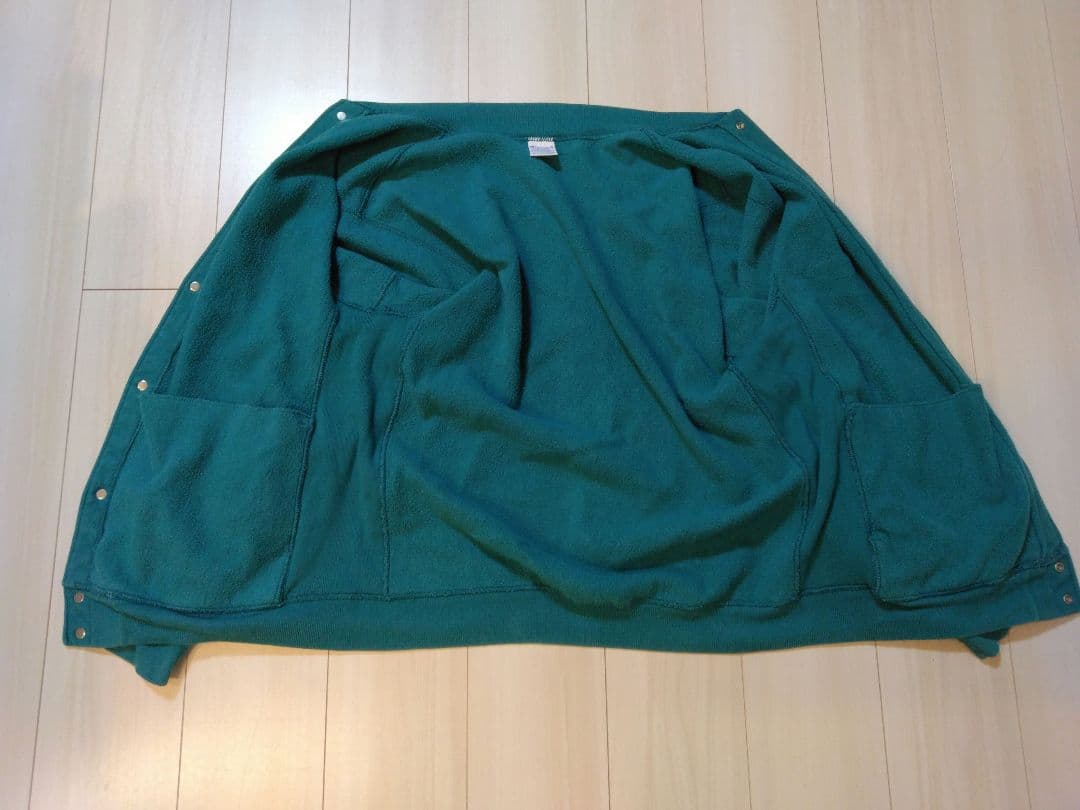 レアカラー【90s】チャンピオン reverse weaveスナップカーディガン