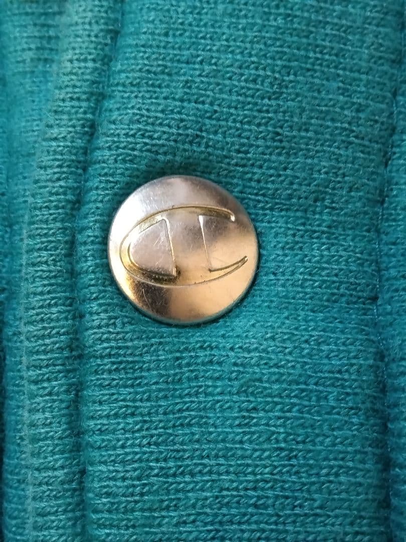 レアカラー【90s】チャンピオン reverse weaveスナップカーディガン