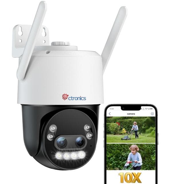南風さま専用　10倍ズームCtronics 防犯カメラ 屋外 ワイヤレス5G