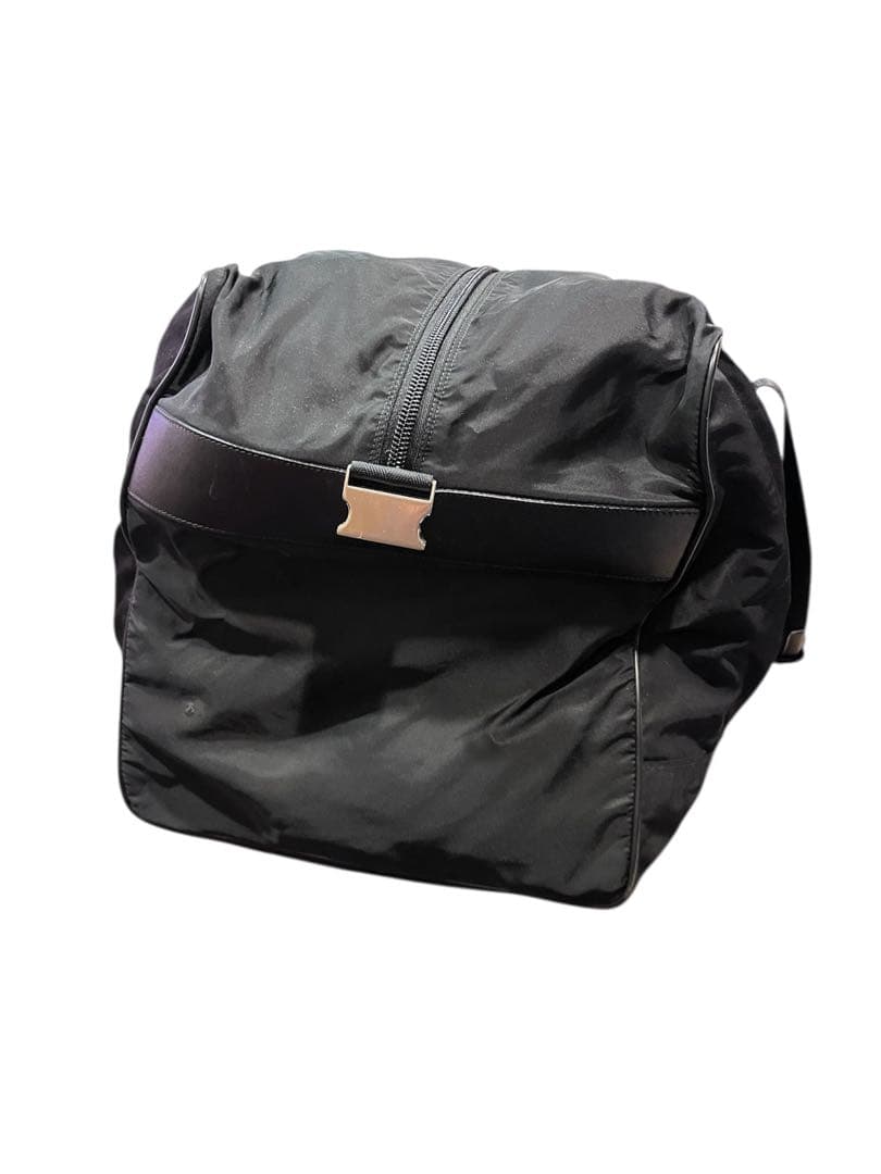 PRADA ブラック ボストンバッグ