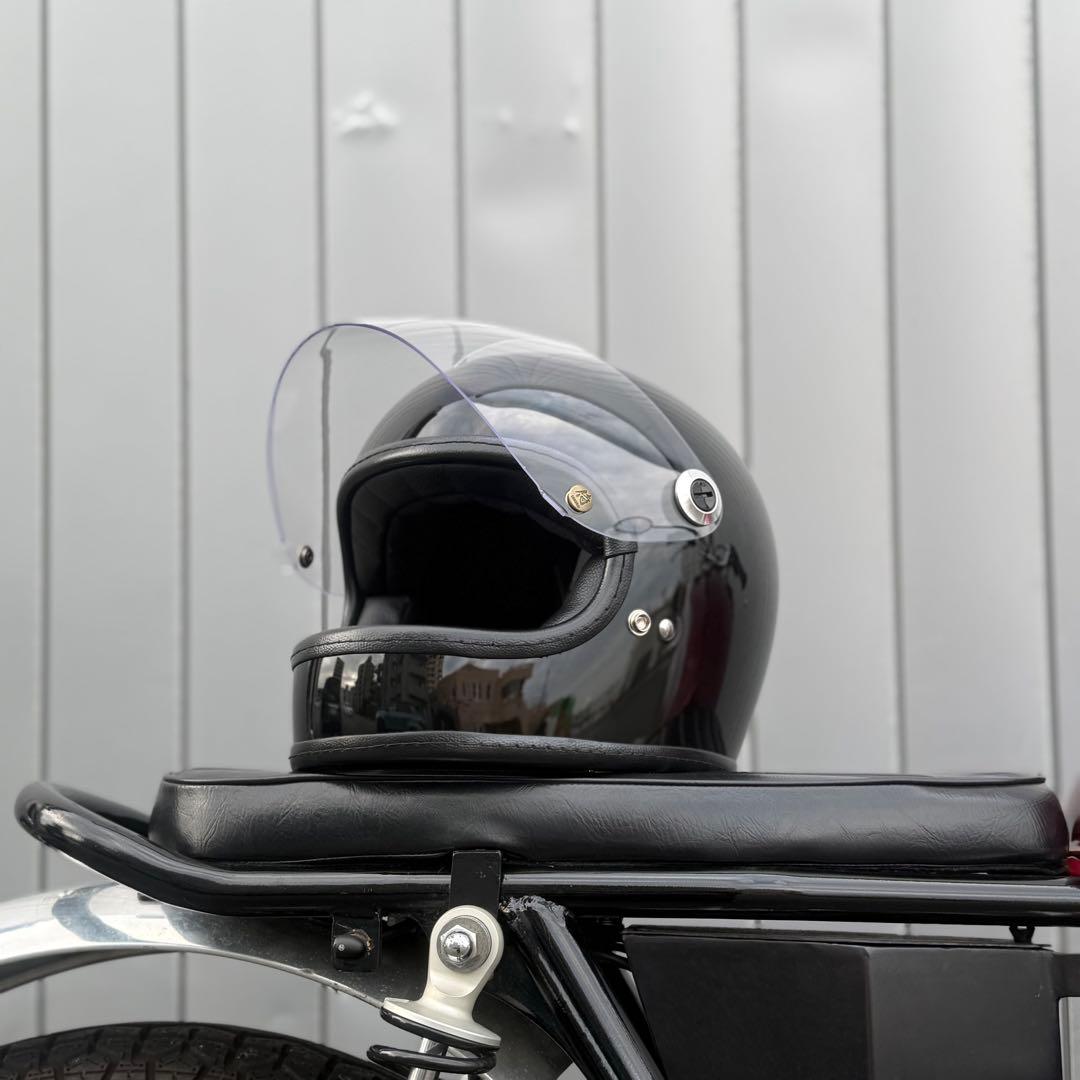 クラシックビンテージスタイル　フルフェイス　Lサイズ　族ヘル　STAR STR