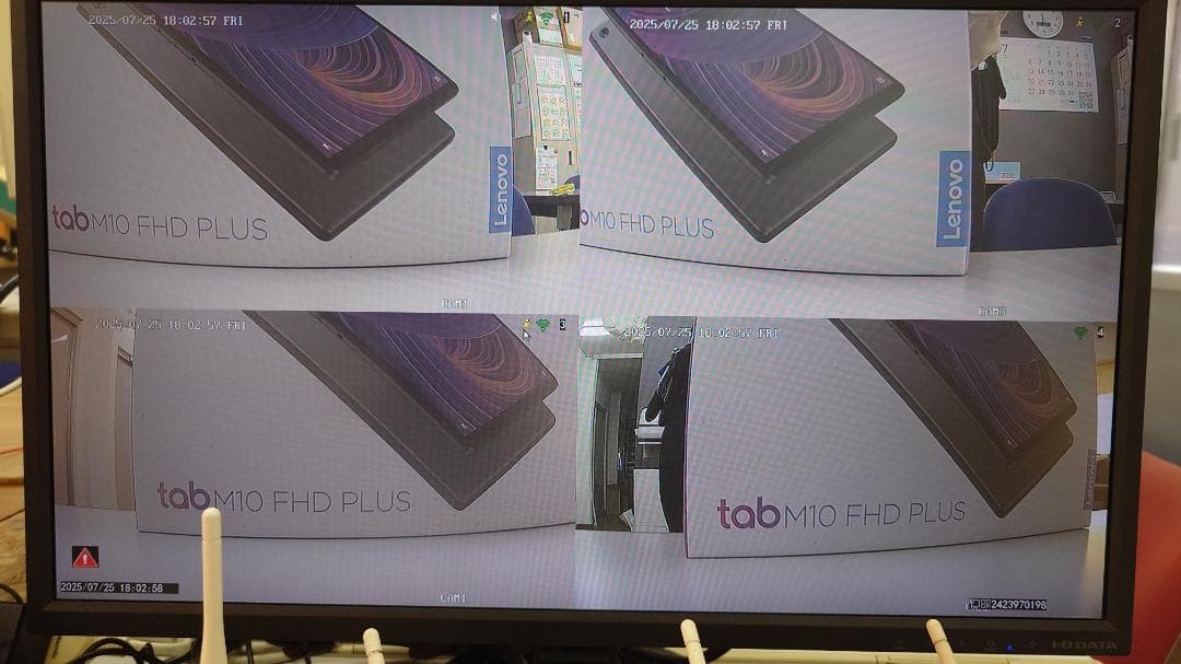 【僕 】A-ZONE Wireless P2P NVR　カメラ4台セット