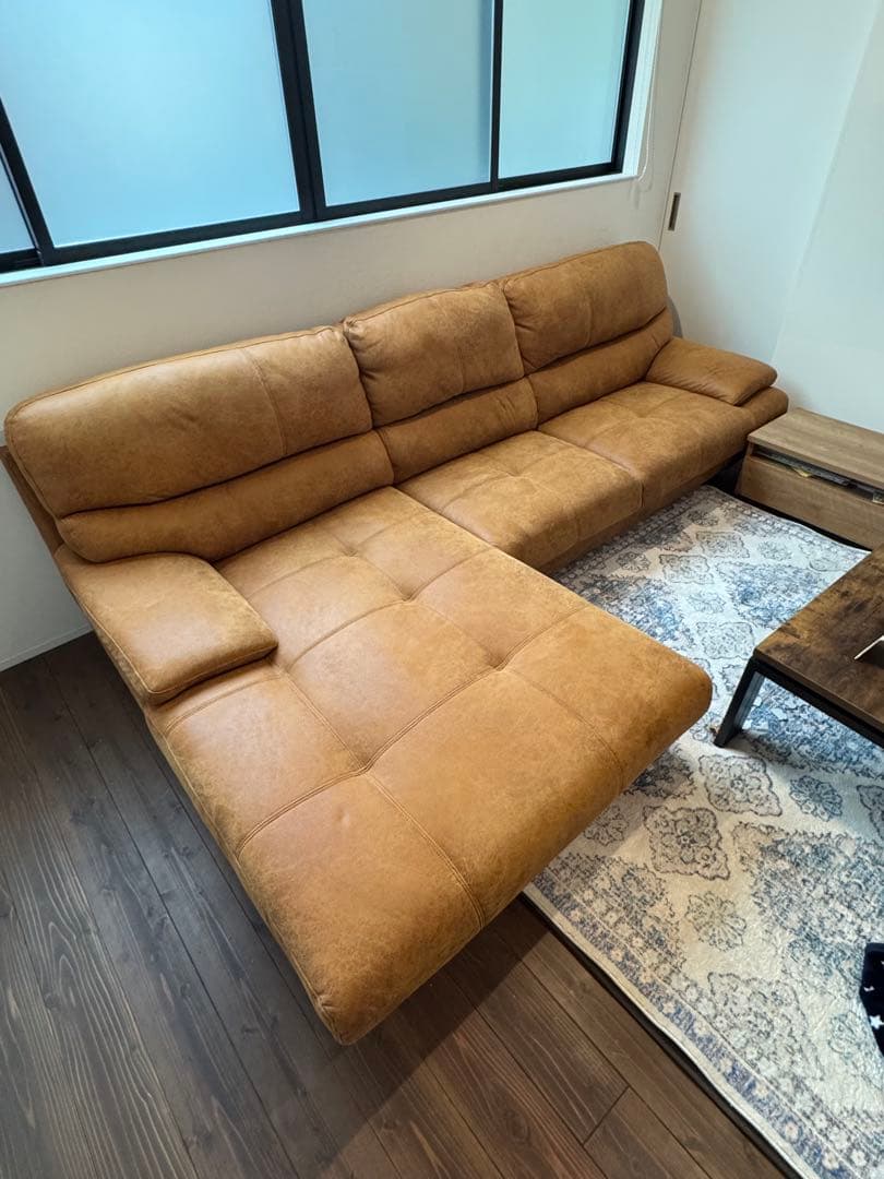 an　クラッシュゲート　L字型ソファ