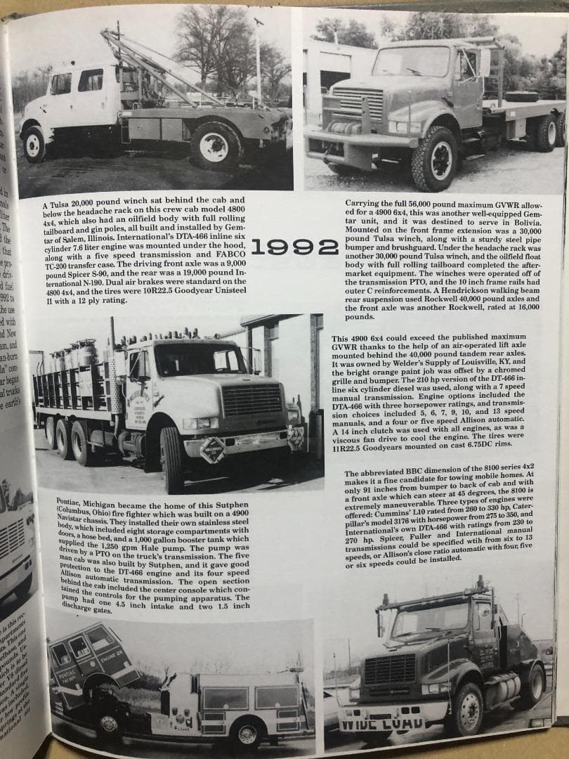 洋書 INTERNATIONAL TRUCKS