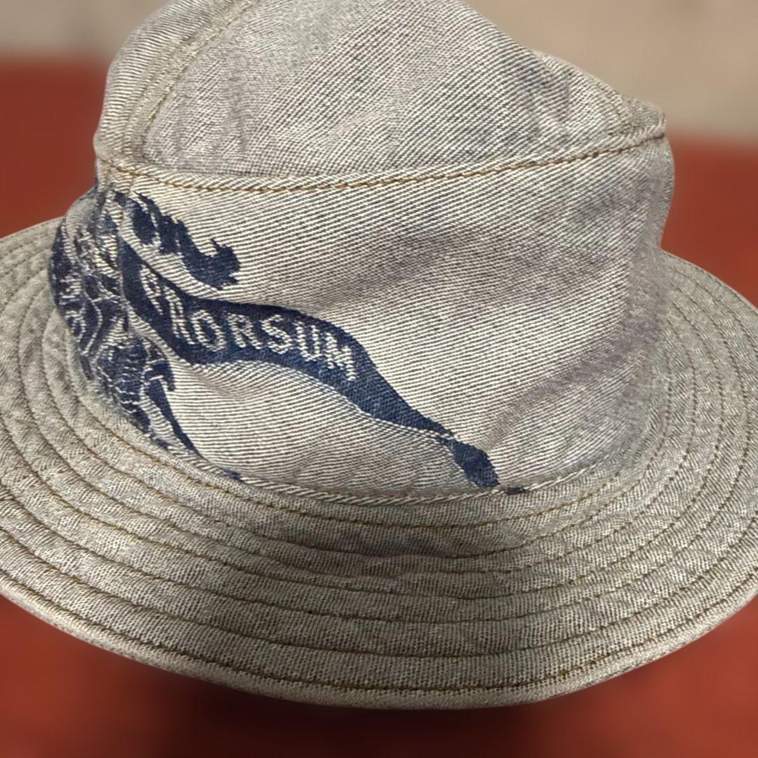 【バーバリー】デニムバケットハット　正規品　帽子　メンズ　レディース