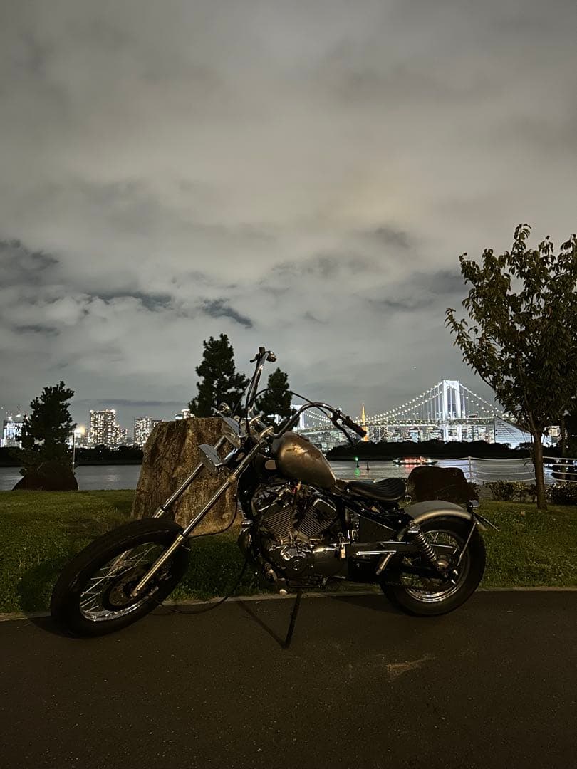 ビラーゴ t&f フラットフェンダー テールランプ付き