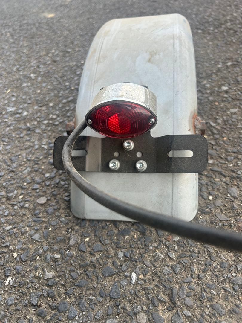 ビラーゴ t&f フラットフェンダー テールランプ付き