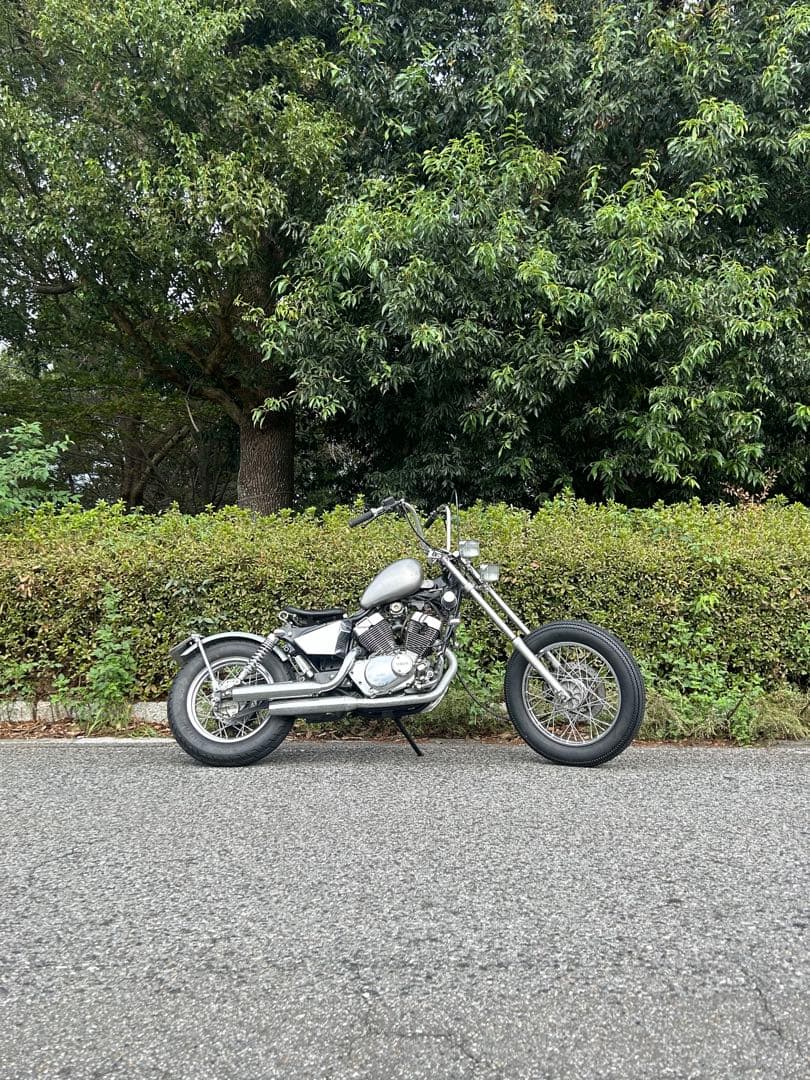 ビラーゴ t&f フラットフェンダー テールランプ付き