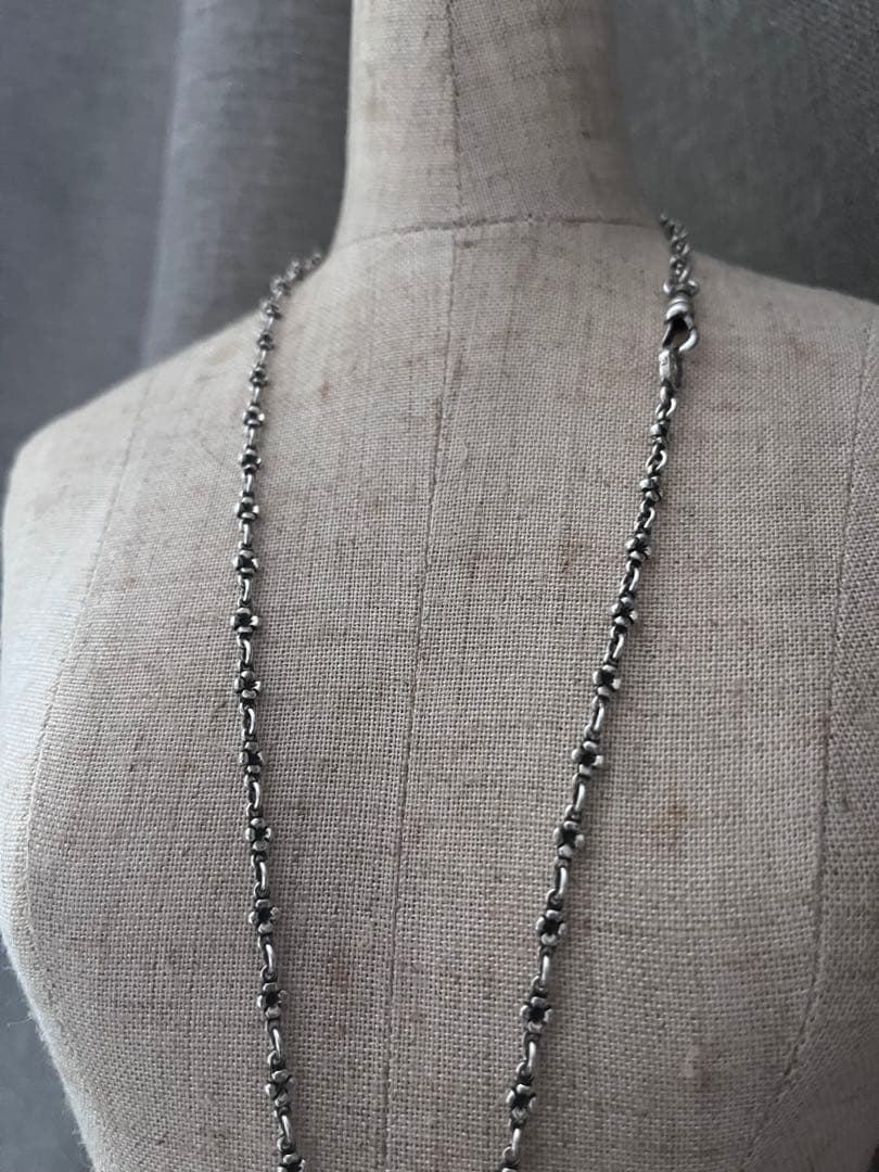 u*f様 【美品】Loree Rodkin ゴシッククロス ネックレス SV92