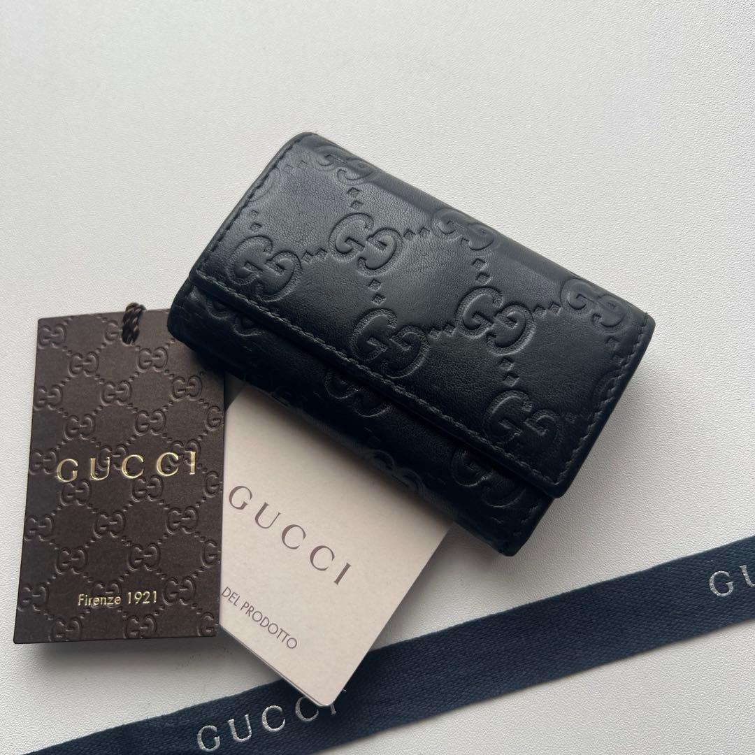 252 美品 GUCCI グッチ キーケース