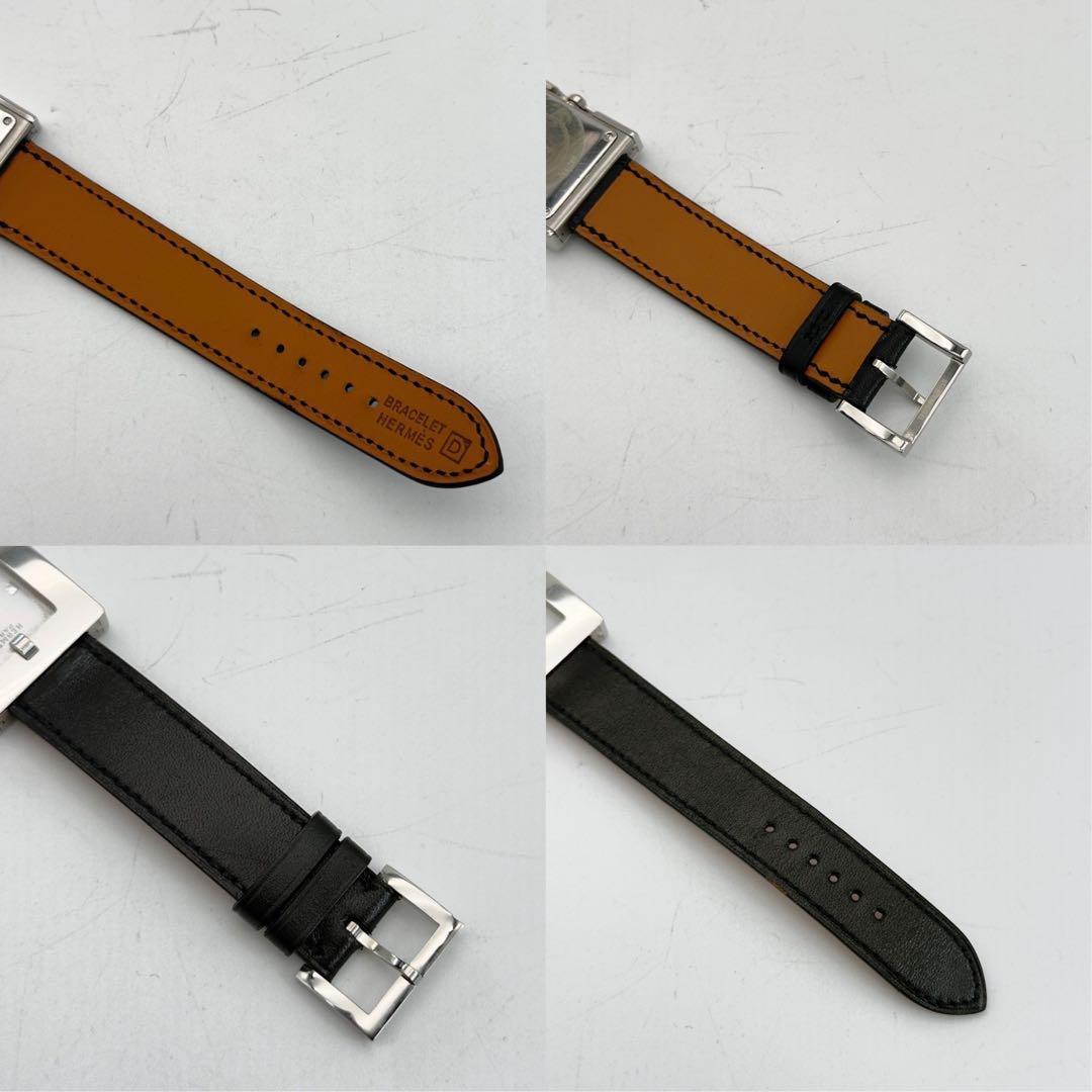 HERMES ベルトウォッチ レディース　腕時計 クォーツ シルバー　保存箱