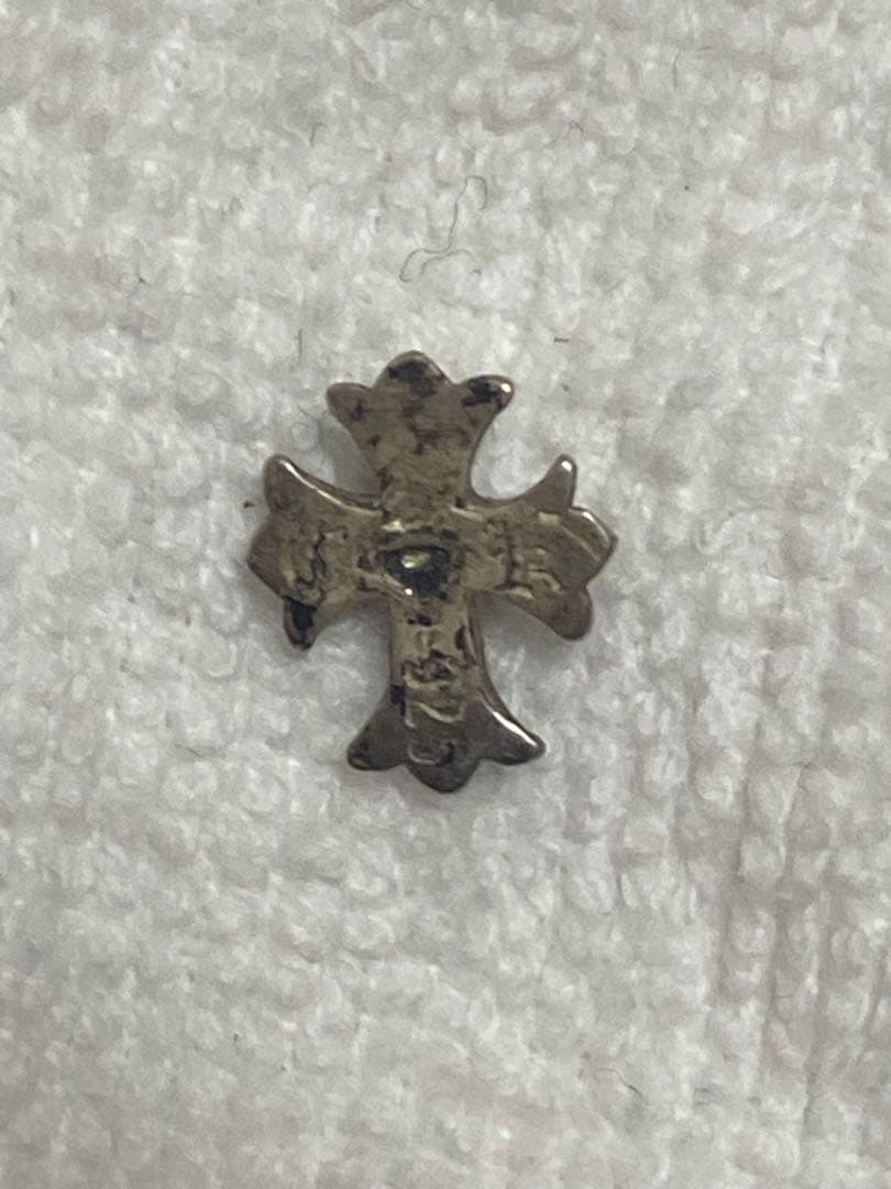クロムハーツ CHクロス スタッドピアス　ジャンク
