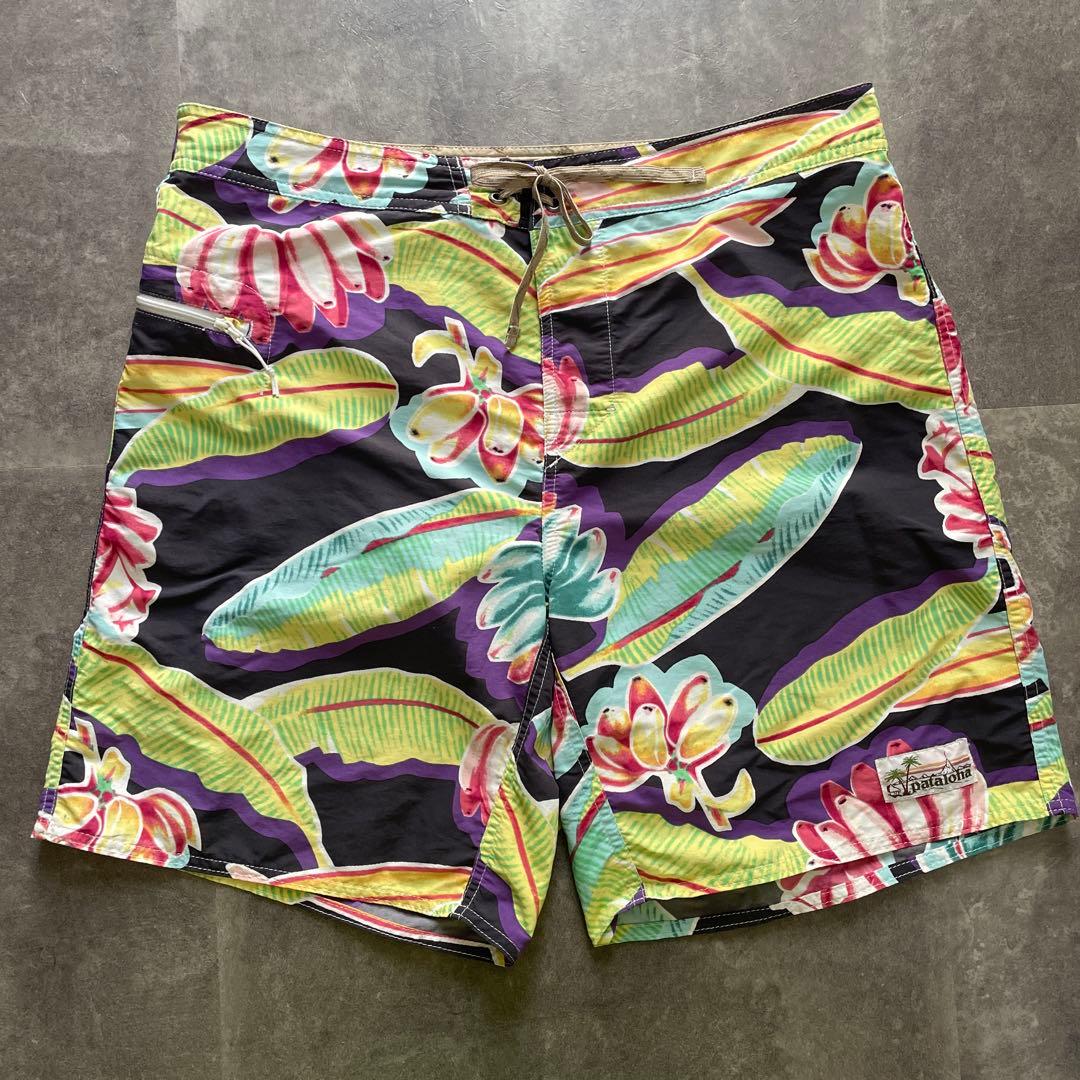 パタゴニア ボードショーツ　水着　パタロハ　ブラックバナナ