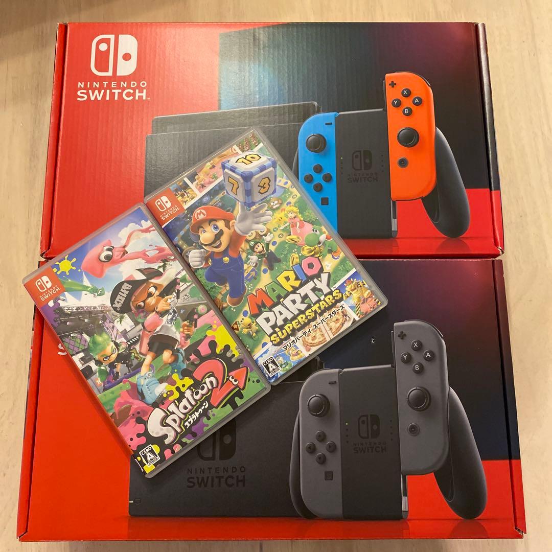 Nintendo Switch 本体2台+ソフトセット