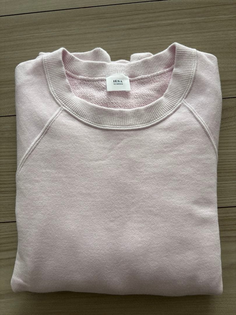 【美品】〈IENA LA BOUCLE〉カーブスリーブスウェット