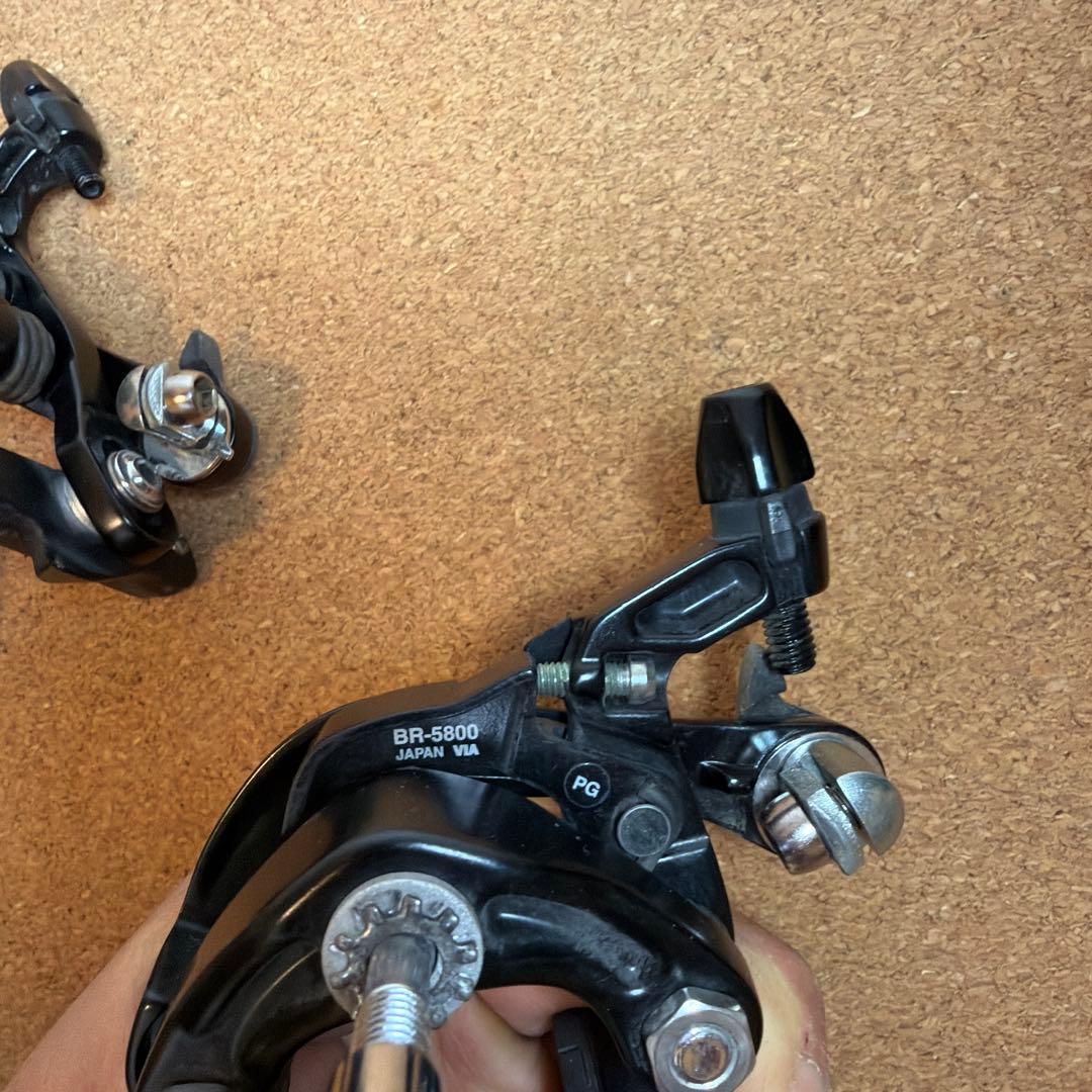 Shimano 105 BR5800キャリパーブレーキ前後セット