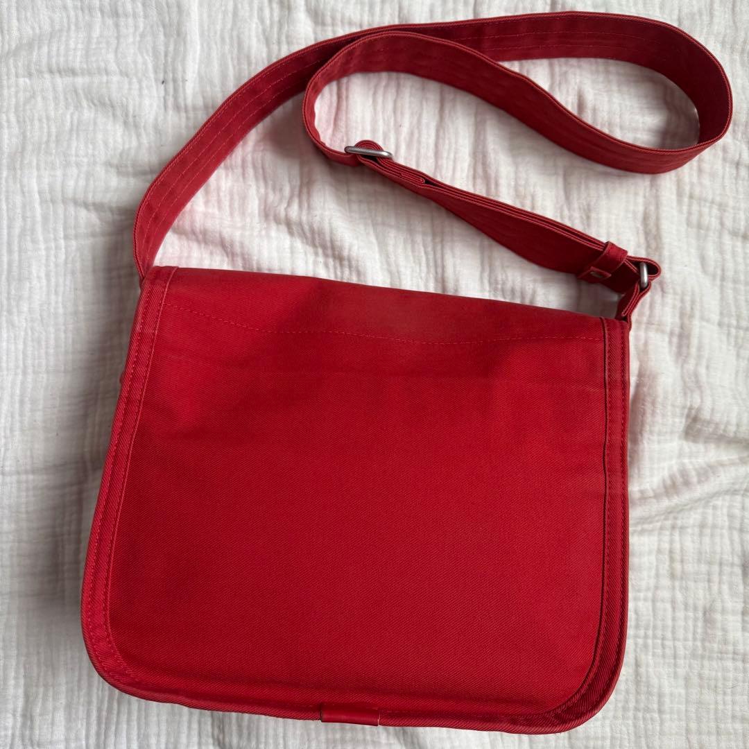 美品☆PORTER GIRL ポーター ショルダーバック 肩掛け 赤 ネイキッド