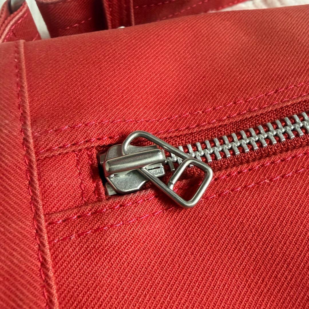 美品☆PORTER GIRL ポーター ショルダーバック 肩掛け 赤 ネイキッド