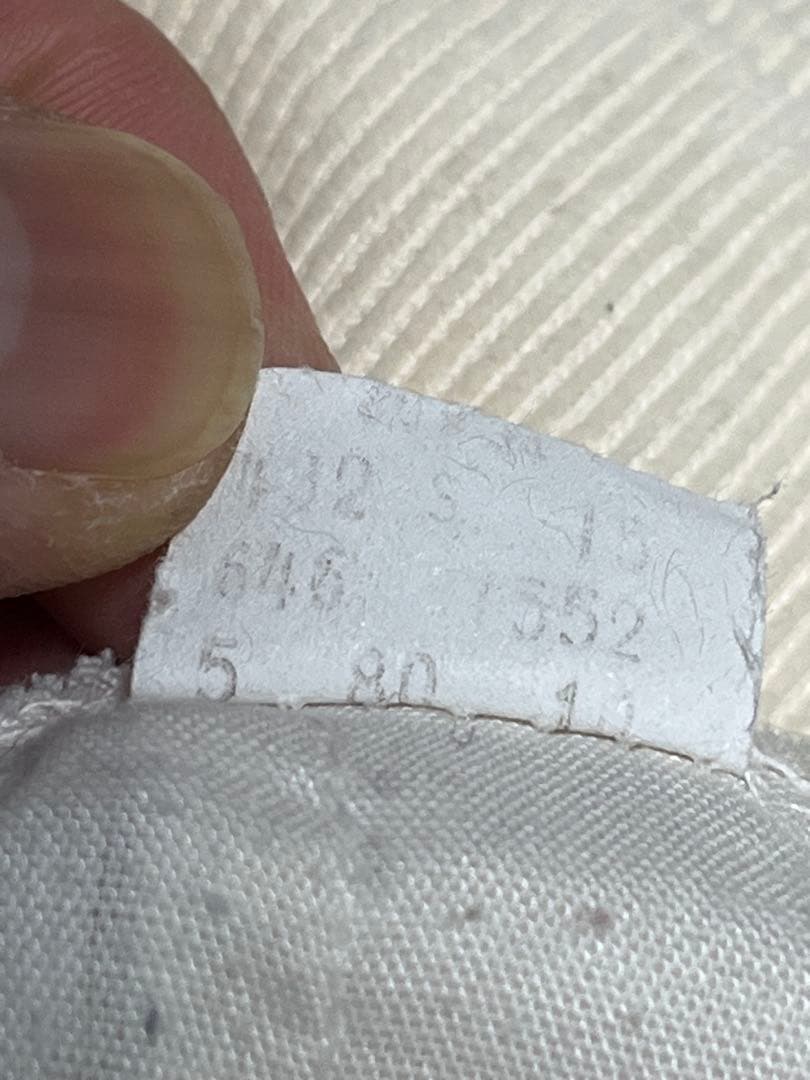 80s USA製 Levi's 646 コーデュロイパンツ 42TALON 白