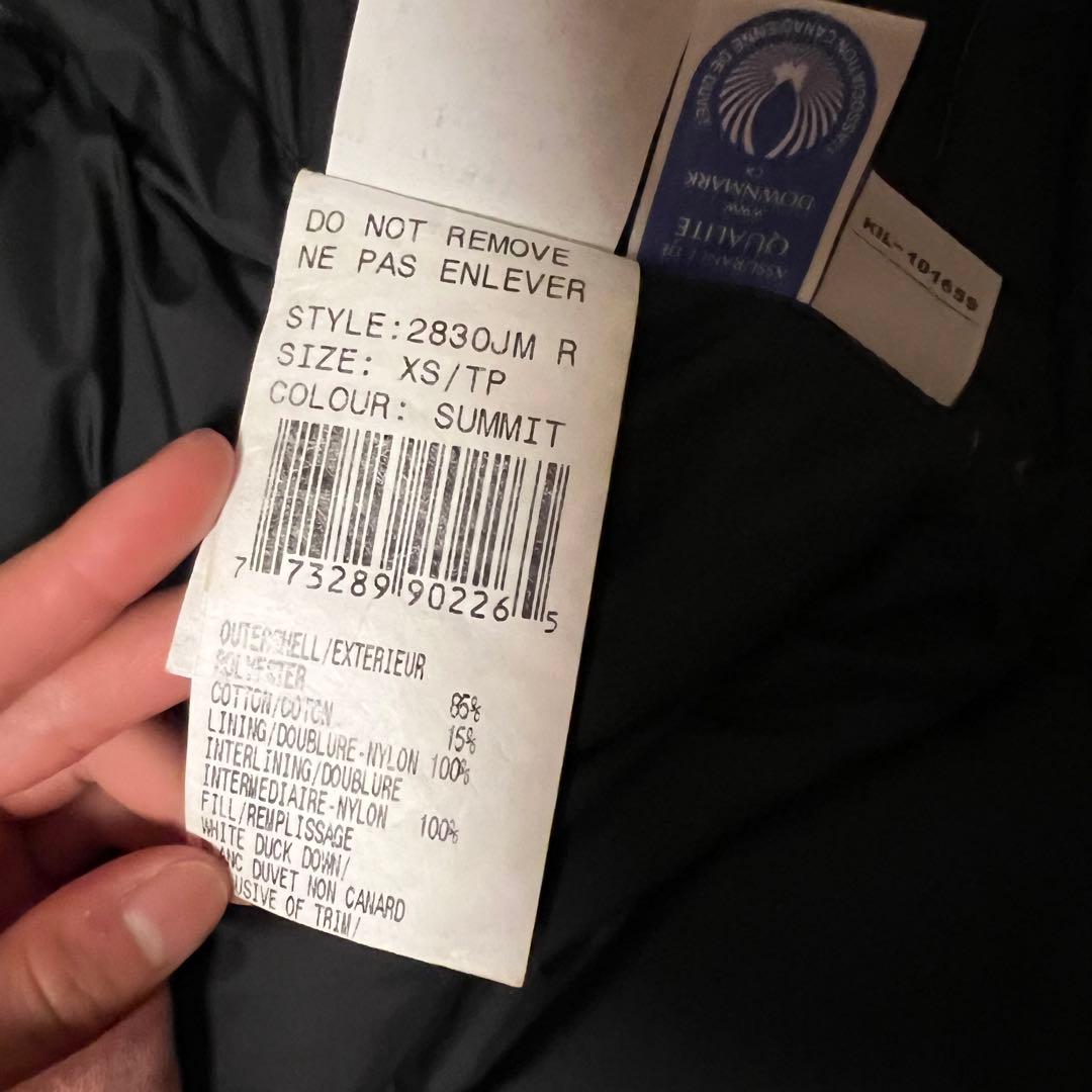 カナダグース　ダウンベスト