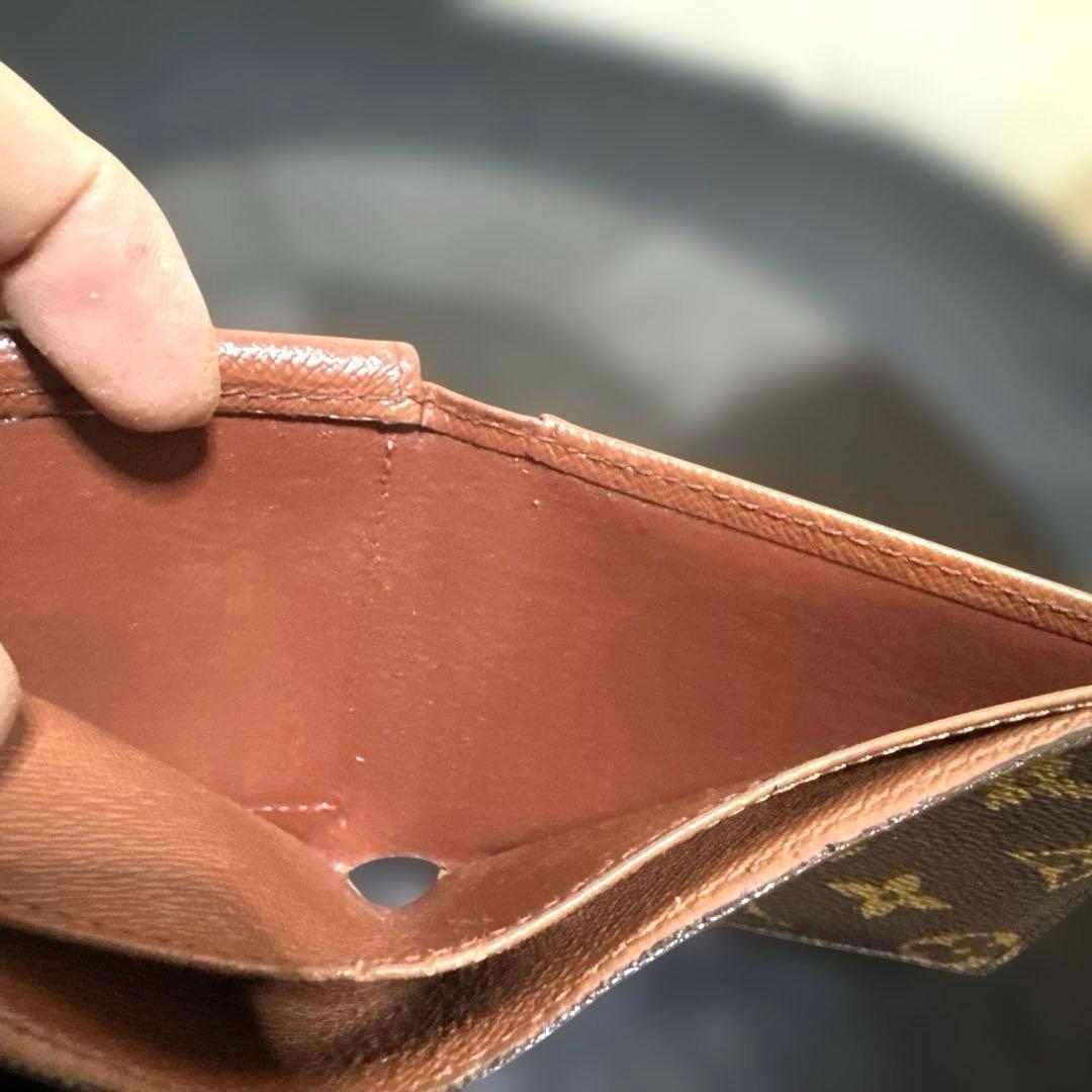 ⑩☆優良品☆ モノグラム♪マルコ☆2つ折り財布★ポケットあり