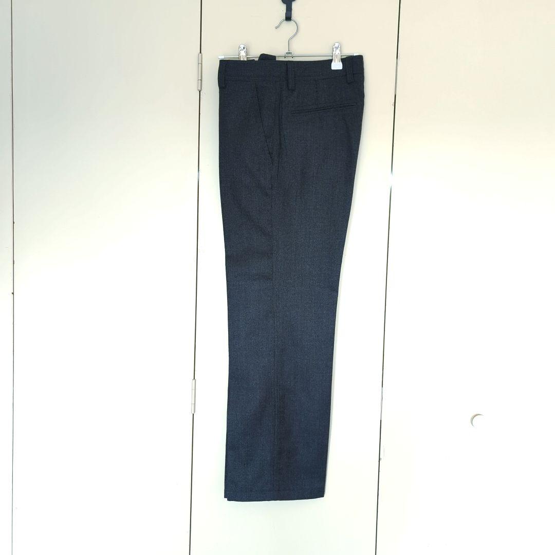 ベルナールザンス BERNARD ZINS スラックス グレー 千鳥格子 38